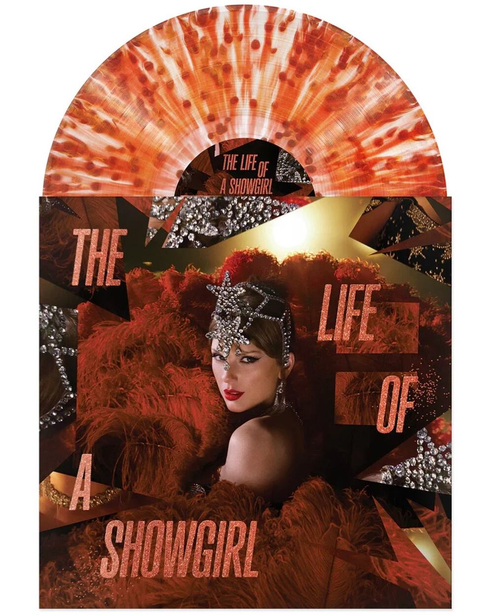 Taylor Swift TLOASG: The Tiny Bubbles in Champagne Edition Red Lipstick Vinyl
